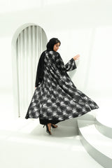 Nayla Abaya - Silver