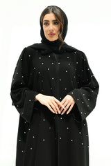 Aseel Abaya - Silver