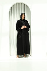 Aseel Abaya - Silver