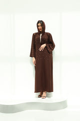 Aseel Abaya - Brown