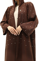 Aseel Abaya - Brown